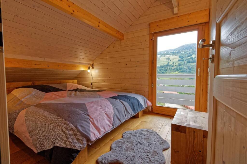 Chalet Sauna Jacuzzi 6 Personnes لابْريسْ المظهر الخارجي الصورة