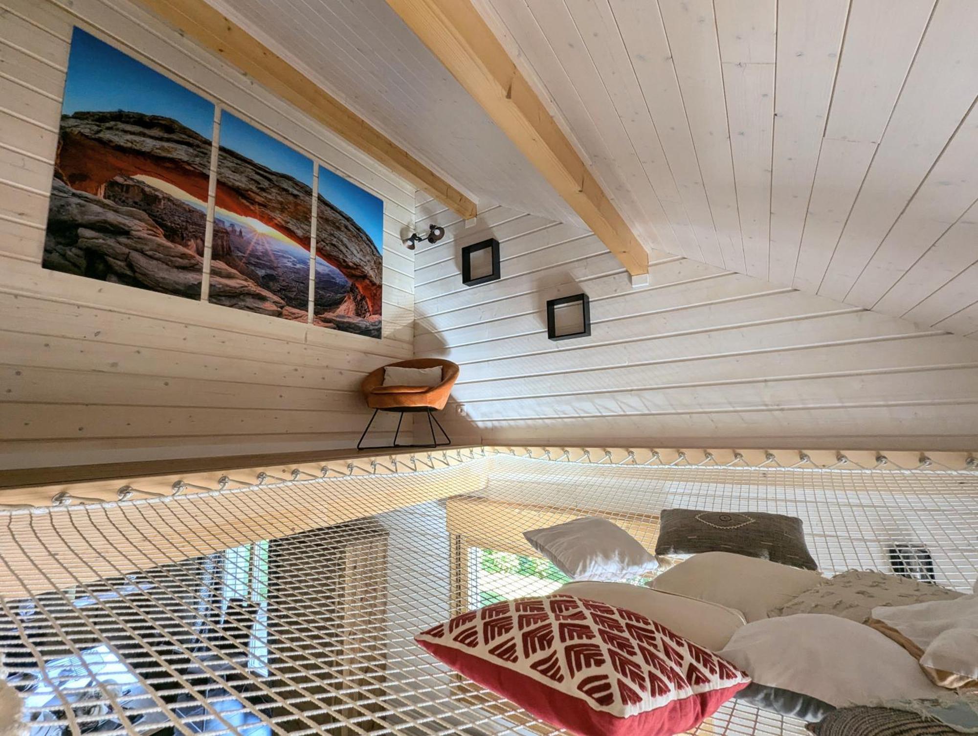 Chalet Sauna Jacuzzi 6 Personnes لابْريسْ المظهر الخارجي الصورة